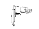 Maclean Uchwyt biurkowy do monitora LCD MC-628 13