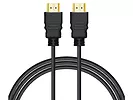 Kabel HDMI 15m SAVIO CL-38  czarny, złote końcówki, v1.4 high speed, ethernet/3D