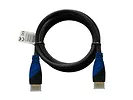 SAVIO CL-48 Kabel HDMI oplot nylon złoty v1.4 3D, 4Kx2K, 2m