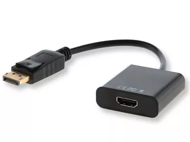 Adapter DisplayPort - HDMI SAVIO CL-55 0,2m czarny