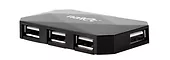 NATEC Hub USB 4-porty LOCUST USB 2.0 Czarny