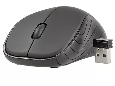 Tracer Mysz Zelih Duo bezprzewodowa czarna RF nano
