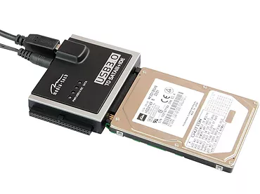 Adapter Konwerter USB Media-Tech USB 3.0 - SATA + ATA Czarny MT5100