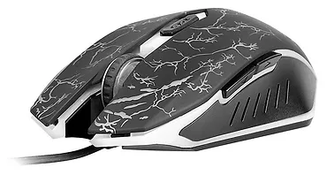 Mysz Tracer Ghost LE USB Avago5050, 800-2000 DPI, Czarna (TRAMYS44516)