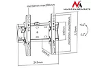 Uchwyt do TV 23-42 cale MC-667 30kg