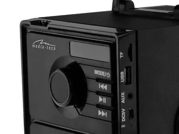 Media-Tech GŁOŚNIK BLUETOOTH MT3145 BOOMBOX RADIO FM SD USB MT3145v2