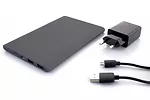 PowerNeed - Ultracienki Power Bank 10000mAh, USB 5V, 1 A i 5V, 2.1A, grafitowy