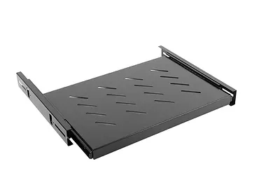 LANBERG Półka do szaf 19'' 600mm 1U 465x350mm czarna