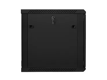 LANBERG Szafa instalacyjna wisząca 19'' 12U 600X600mm czarna (drzwi      szklane)