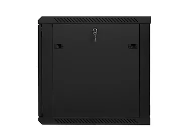 LANBERG Szafa instalacyjna wisząca 19'' 12U 600X600mm czarna (drzwi      szklane)