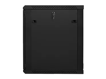 LANBERG Szafa instalacyjna wisząca 19'' 15U 600X600mm czarna (drzwi      szklane)