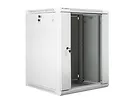 LANBERG Szafa instalacyjna wisząca 19'' 15U 600X600mm szara (drzwi       szklane)