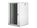 LANBERG Szafa instalacyjna wisząca 19'' 18U 600X600mm szara (drzwi       szklane)
