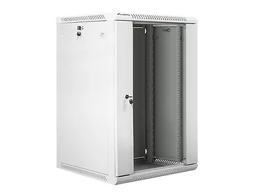 LANBERG Szafa instalacyjna wisząca 19'' 18U 600X600mm szara (drzwi       szklane)