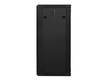 LANBERG Szafa instalacyjna wisząca 19'' 22U 600X450mm czarna (drzwi      szklane)