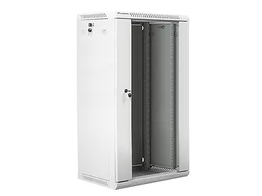 LANBERG Szafa instalacyjna wisząca 19'' 22U 600X450mm szara (drzwi       szklane)