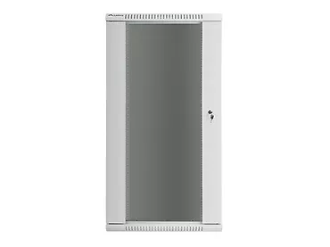 LANBERG Szafa instalacyjna wisząca 19'' 27U 600X450mm szara (drzwi       szklane)