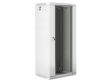 LANBERG Szafa instalacyjna wisząca 19'' 27U 600X450mm szara (drzwi       szklane)