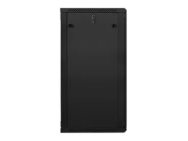 LANBERG Szafa instalacyjna wisząca 19'' 27U 600X600mm czarna (drzwi      szklane)