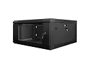 LANBERG Szafa instalacyjna wisząca 19'' 4U 600X600mm czarna (drzwi       szkalne)