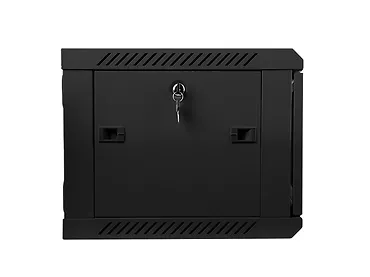 LANBERG Szafa instalacyjna wisząca 19'' 6U 600X450mm czarna (drzwi       szklane)