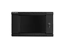 LANBERG Szafa instalacyjna wisząca 19'' 6U 600X600mm czarna (drzwi       szklane)