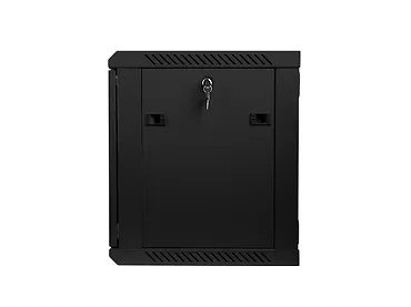 LANBERG Szafa instalacyjna wisząca 19'' 9U 600X450mm czarna (drzwi       szklane)