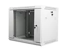 LANBERG Szafa instalacyjna wisząca 19'' 9U 600X450mm szara (drzwi        szklane)