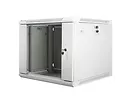 LANBERG Szafa instalacyjna wisząca 19'' 9U 600X600mm szara (drzwi        szklane)