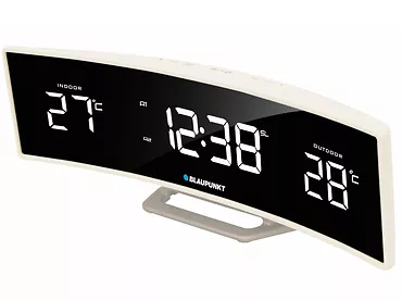 Blaupunkt radiobudzik z termometrem CR12WH fm alarm