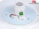 Plafon LED 12W z czujnikiem ruchu pir Energy MCE131 zasięg 6m