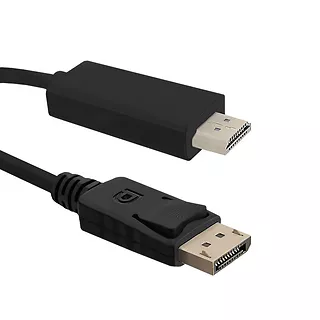 Qoltec Kabel DisplayPort v1.2 męski / HDMI męski | 4Kx2K | 3m