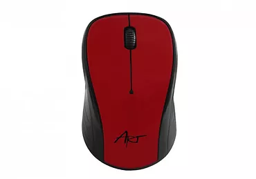 Art Mysz bezprzewodowo-optyczna USB AM-92E Czerwona