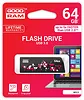 GOODRAM CL!CK  64GB USB 3.0 Black