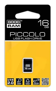 Pendrive Goodram Piccolo 16GB USB 2.0 czarny - UPI2-0160K0R11