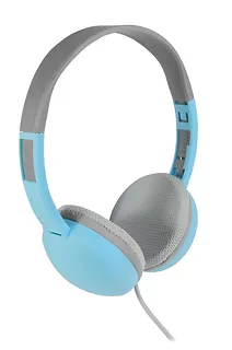 Słuchawki z mikrofonem S1B Niebieskie