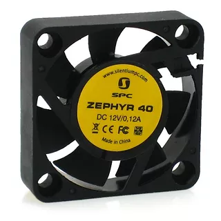 SilentiumPC Wentylator Zephyr 40x40x10mm - Cichy 18,7 dBA BOX