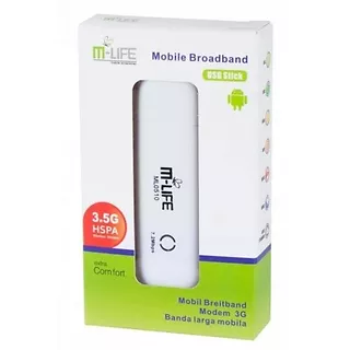 M-LIFE MODEM 3G M-102A (T-mobile, Orange/play/polsat) obsługa kart LTE - max. prędkość 7.2Mbp