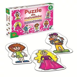Puzzle dla Maluszków Dziewczyn