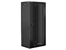 LANBERG Szafa instalacyjna wisząca 19'' 27U 600X450mm czarna (drzwi      szklane)