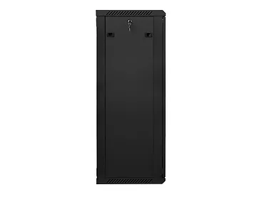 LANBERG Szafa instalacyjna wisząca 19'' 27U 600X450mm czarna (drzwi      szklane)