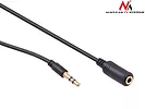 Maclean Przewód jack 3.5mm wtyk-gniazdo 5m czarny MCTV-821