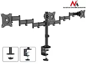 Uchwyt biurkowy na 3 monitory LCD podwójne ramiona MC-691 13
