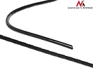 Maclean Osłona maskująca na kable MCTV-684 B (5*6mm) 3m czarna spirala