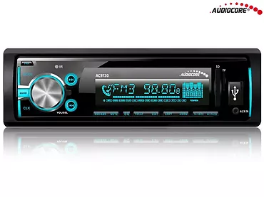 Radioodtwarzacz AC9720 B MP3/WMA/USB/RDS/SD ISO Bluetooth Multicolor