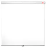 Ekran ścienny ręczny Wall Standard 200, 1:1, 200x200cm, powierzchnia biała, matowa