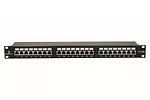 Patchpanel FTP 24 porty kat 5e pełny