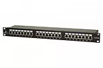 Patchpanel FTP 24 porty kat 5e pełny