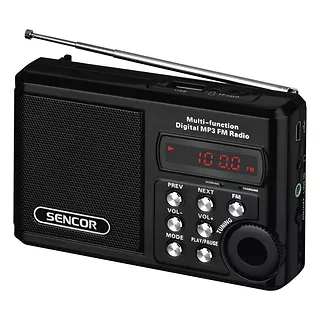 SRD 215 B KIESZONKOWE RADIO Z MP3,USB,SLOT NA KARTE SD    BATERIA LITOWA DO 10 GODZ.