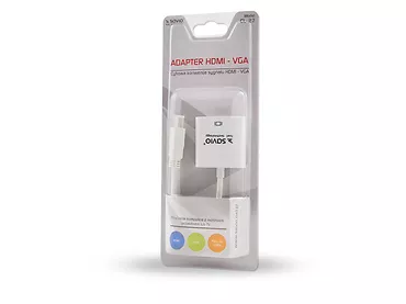 SAVIO CL-27 Adapter HDMI AM -VGA 15 pin